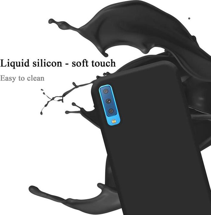 Immagine prodotto Cadorabo Copertura della cassa del silicone liquido TPU (Samsung Galaxy A7 (2018))