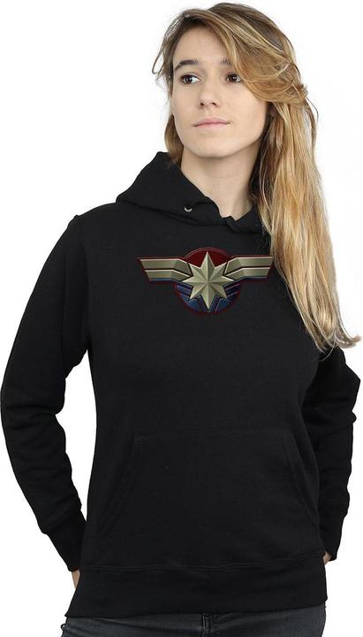 Image du produit - Sweat à capuche CAPTAIN CHEST EMBLEM - Femme (S)