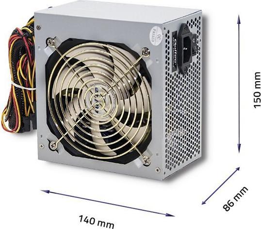 Produktbild Qoltec ATX power supply SilentLine 425W PFC BOX (425 W)