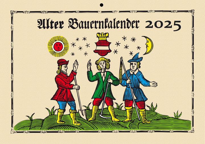 Produktbild Alter Bauernkalender 2025 (310 x 440 mm, Deutsch)