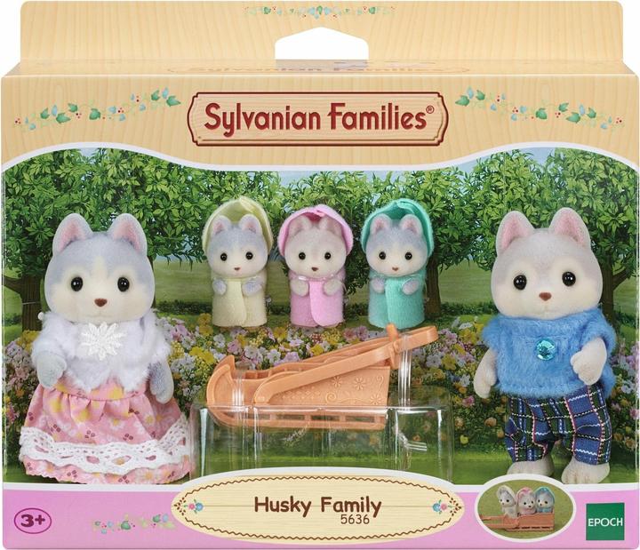 Actual product image Sylvanian Families sf family husky