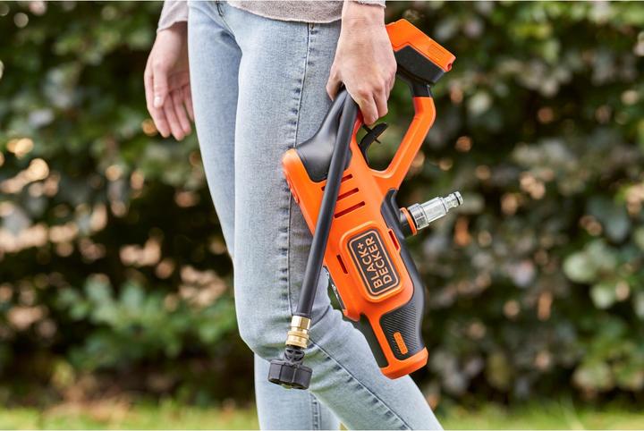 Produktbild Black & Decker Black+Decker 18V TRYKSPRØJTE 24 BAR 1X2.0AH (Akkubetrieb)