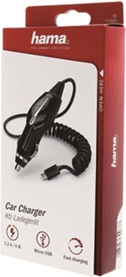 Produktbild Hama Kfz-Ladegerät Micro-USB