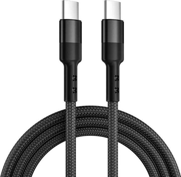 Image du produit Caruba USB C vers USB C 60W Cable 30cm Black (0.30 m)