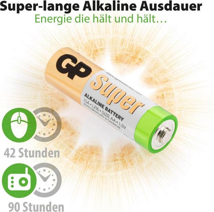 Produktbild GP Batteries Batterie-Set Micro, Mignon 44 (44 Stk., AA)