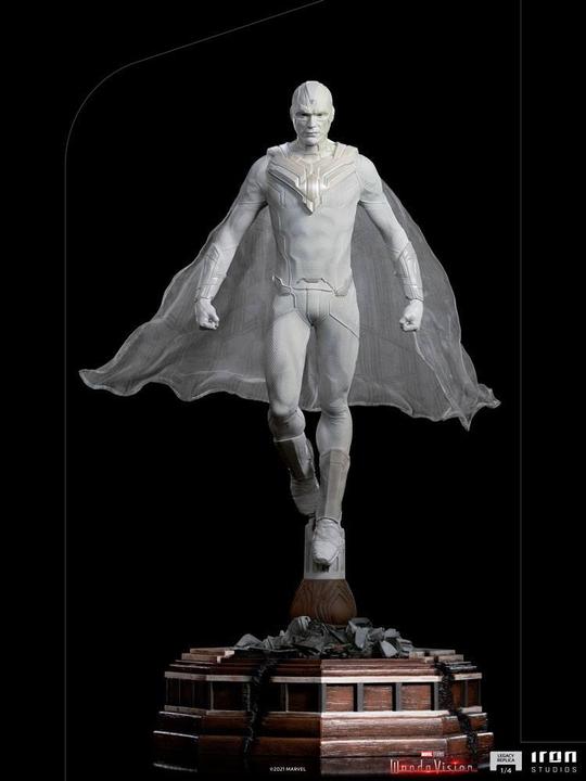 Actual product image Iron Studios WandaVision statuette Legacy Replica 1/4 White Vision 70 cm
