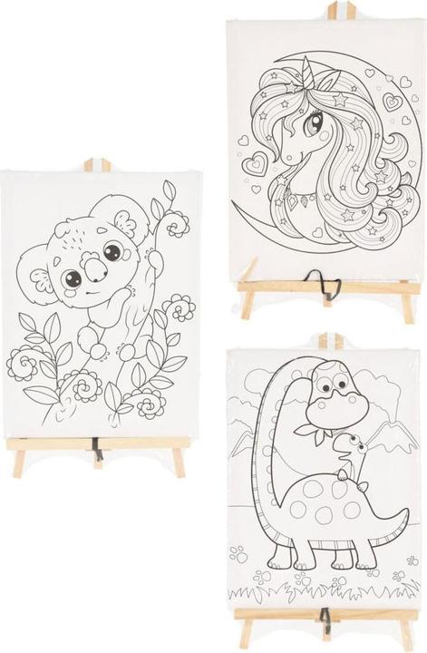 Immagine prodotto Set per dipingere con tela e colori
