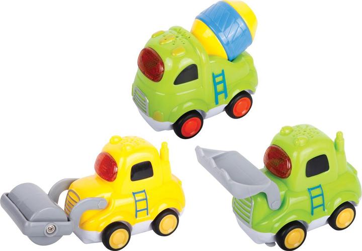 Produktbild Spielmaus Baby Brum Brum Baufahrzeuge, 3-fach assortiert