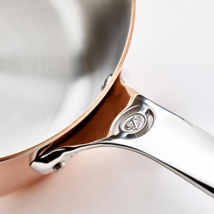Actual product image de Buyer prima matera (24.50 cm, Frying pan, Copper, Stainless steel)