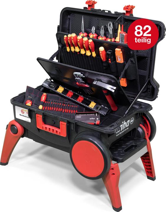 Produktbild Wiha Werkzeugkoffer Set XXL (82 Teile)