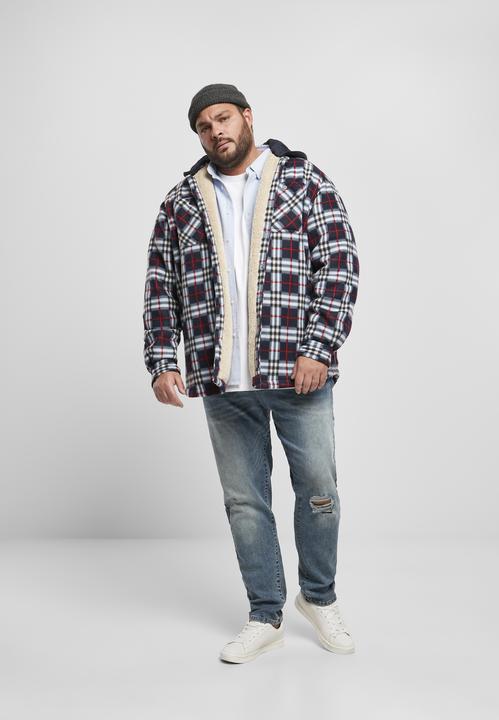 Image du produit Urban Classics Hooded Polar Fleece Overshirt (S)