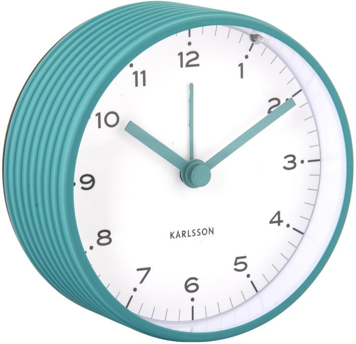 Karlsson Classic alarm clock Circus Rings Turquoise blue