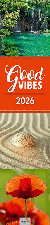 Produktbild Photon GOODVIBESStreifenkalender2026 (11 x 49 cm, Deutsch)
