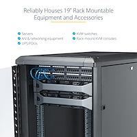 Actual product image StarTech 25U 36IN SERVER RACK CABINET (25 RU, 19 inch rack)
