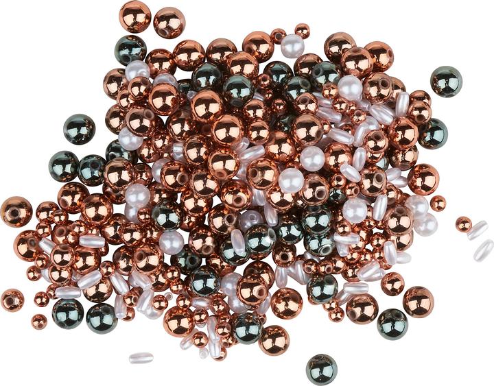 Image du produit Folia Étoiles en perles Copper, 5 pièces