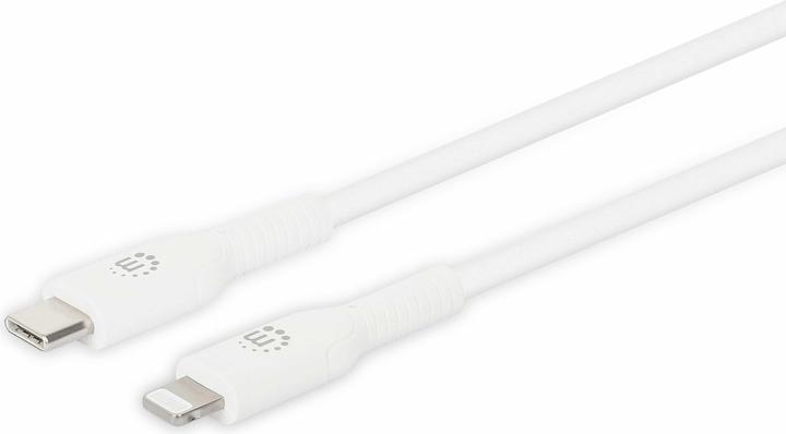 Manhattan USB-C to Lightning Sync/Charging Cable (0.50 m, USB 4.0)