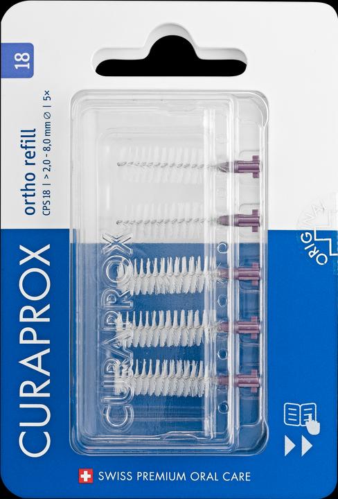 Image du produit Curaprox CPS 18 Ortho Recharge (5 x, 8 mm)