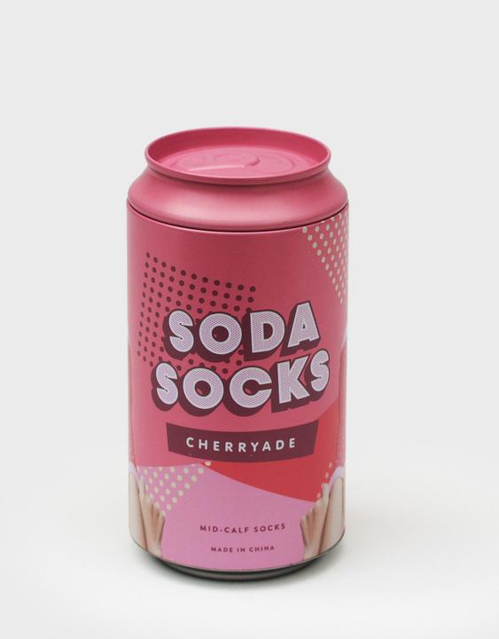 Actual product image Luckies Soda Socks - Cherryade (One size)