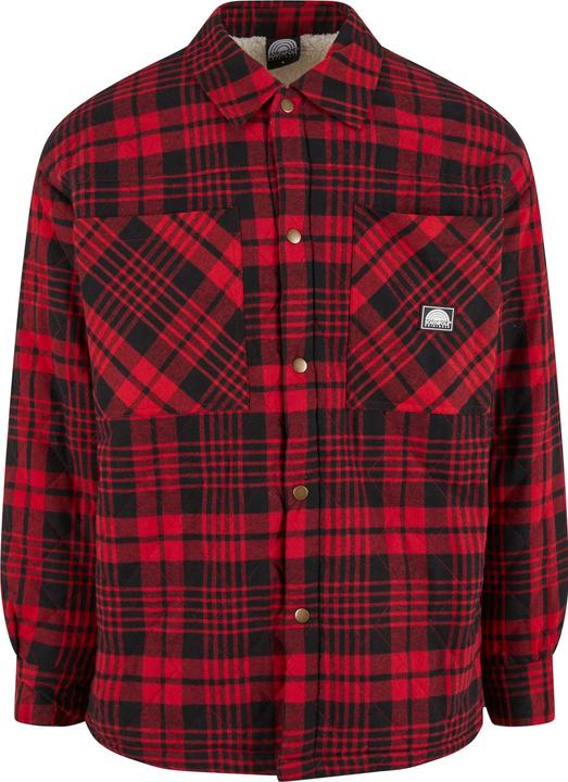 Actual product image Southpole Flannel Quilted Shirt Jacket (M)