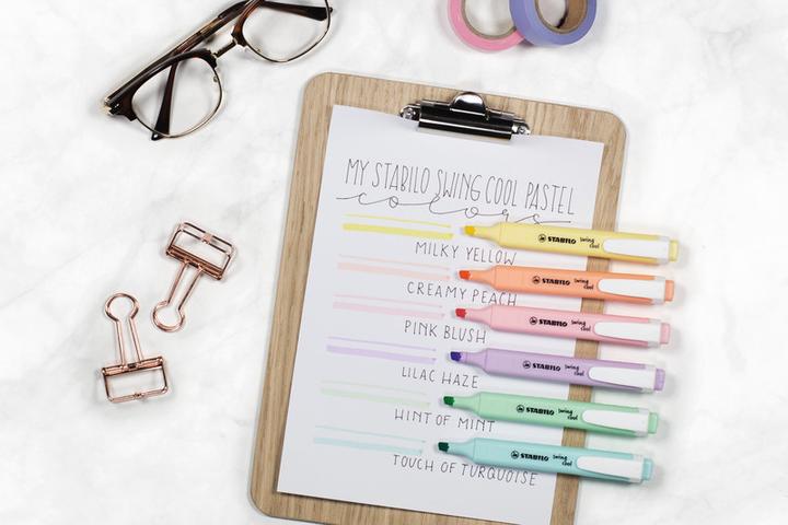 Image du produit STABILO Surligneur swing cool Pastel (Trié, 4 mm, 1 x)