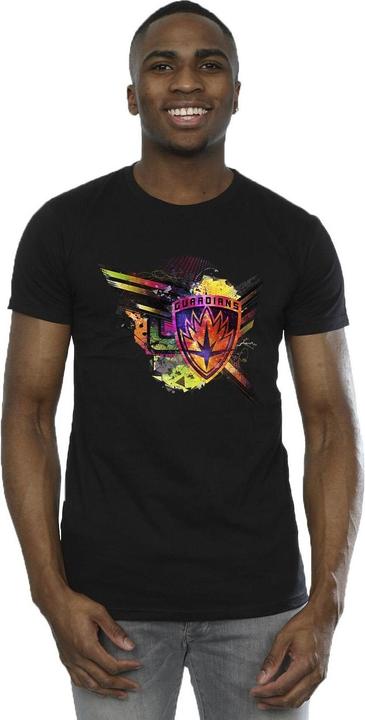 Produktbild Guardians Of The Galaxy Abstract Shield Chest TShirt (M)