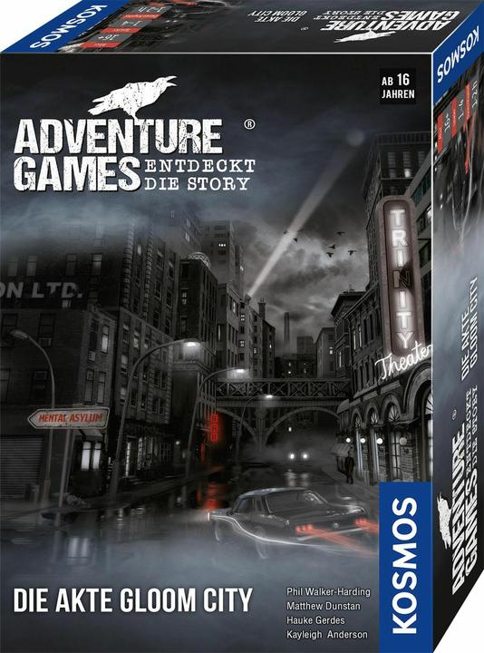 Kosmos Family Game Adventure Games: The Gloom City File (German)