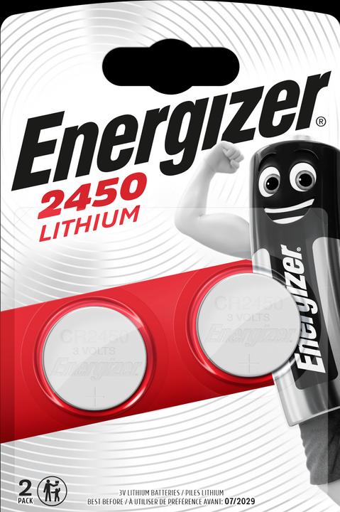 Energizer CR2450 Lithium (2 Stk., CR2450, 620 mAh)