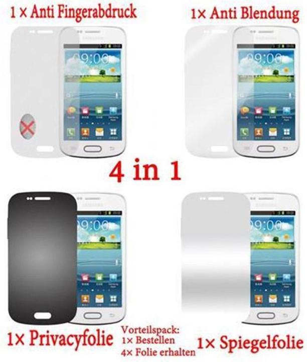 Immagine prodotto Cadorabo Pellicola protettiva 10x / 4x (1 Pezzo/i, Samsung Galaxy Ace 2)