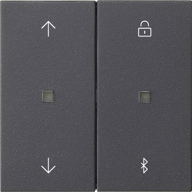 Produktbild Gira S3000 Jal.- + Schaltuhr BT System 55 Anthrazit