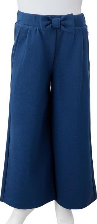 Produktbild VidaXL Kinderhosen mit Weiten Beinen Marineblau 116,Material: 65 (116)