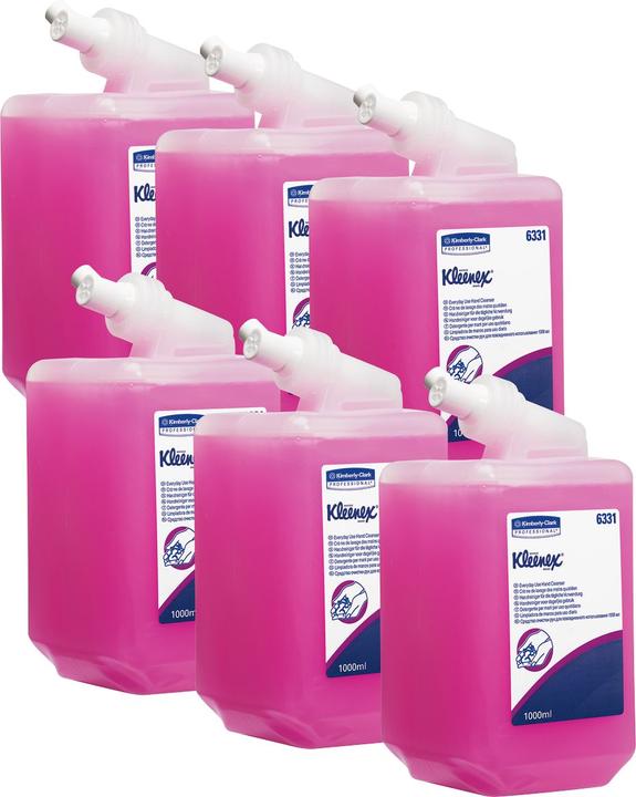 Productafbeelding Kimberly-Clark Prof Wash Lotion Normaal roze (Vloeibare zeep, 1000 ml)
