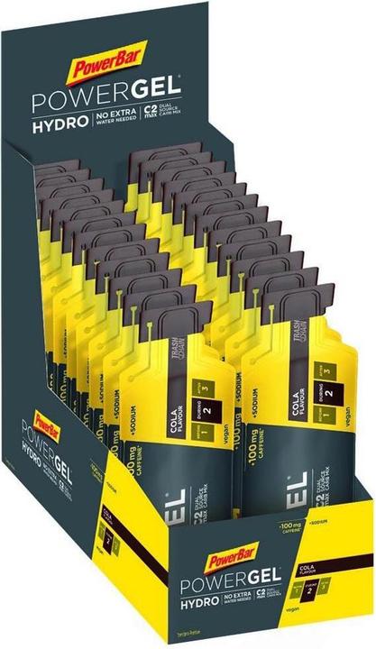 Produktbild Powerbar PowerGel Hydro (Koffein, Cola, 24 Stk., 1850 g)