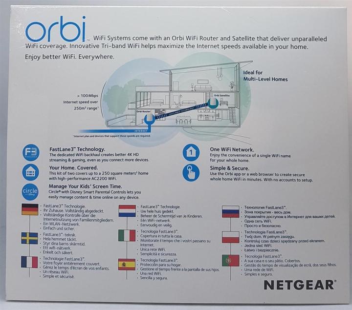 Image du produit Netgear Orbi RBK20 set