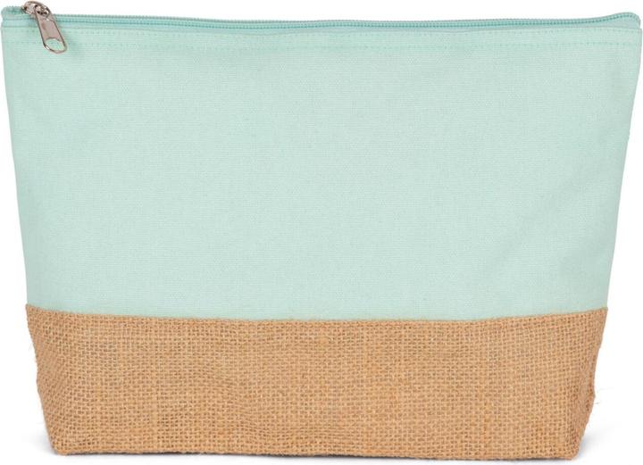 Kimood Clutch aus Baumwoll-Leinen und Jute