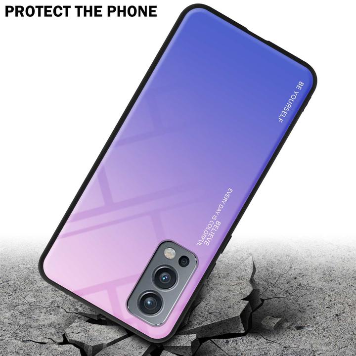 Actual product image Cadorabo TPU 2 colors glass envelope (OnePlus Nord 2 5G)