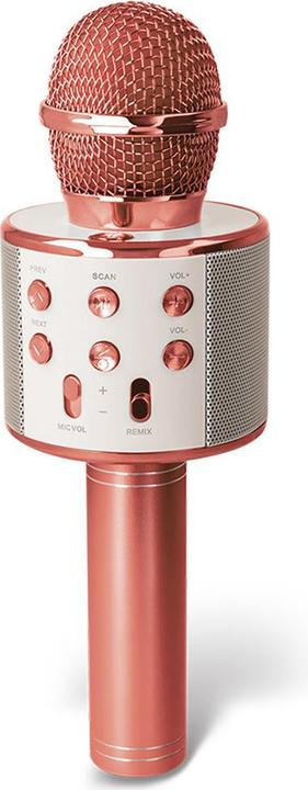 Forever Bluetooth-Mikrofon mit Lautsprecher BMS-300 Roségold