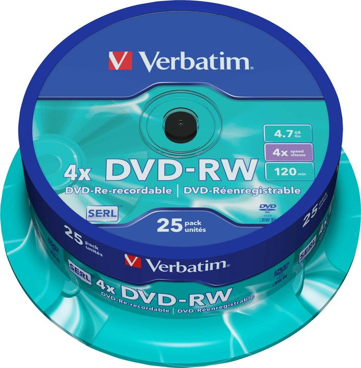 Immagine prodotto Verbatim Dvd-Rw (25 x)