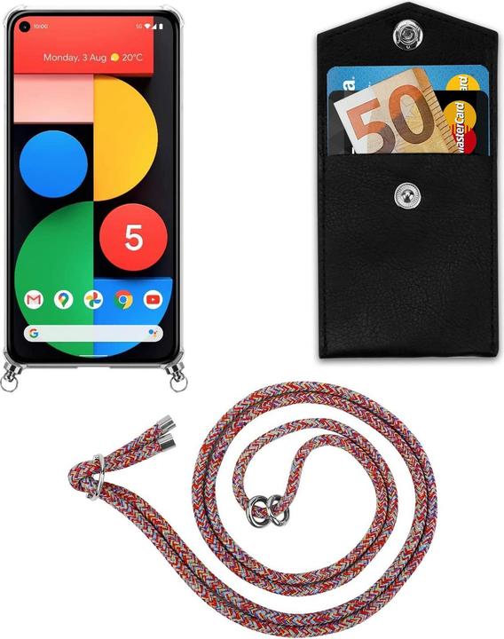 Produktbild Cadorabo TPU Handy Kette SILBER Cover