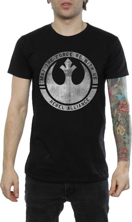 Immagine prodotto Star Wars Rogue One May The Force Be With Us Maglietta Uomo (M)