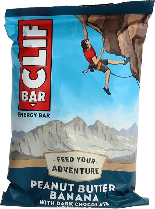Image du produit Clif Bar Barres énergétiques (Chocolat noir, Peanut Butter, Banane, 12 pcs, 816 g)