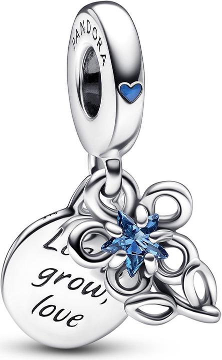 Produktbild Pandora Outline Flower Charm (Silber 925, Emaille)
