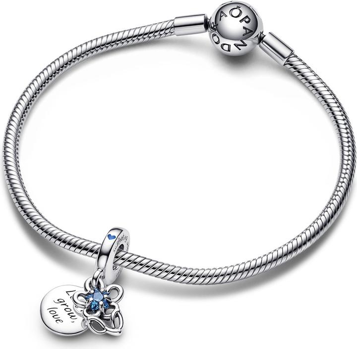 Produktbild Pandora Outline Flower Charm (Silber 925, Emaille)