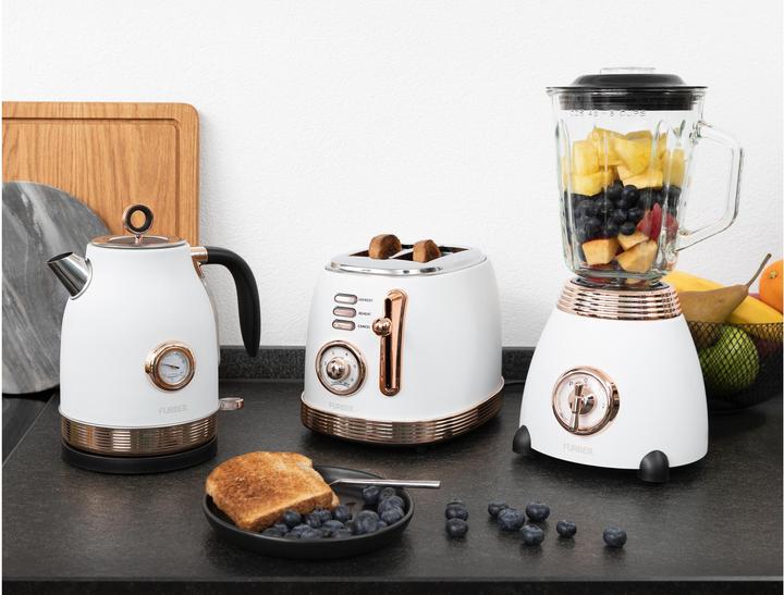 Produktbild Furber Wasserkocher, Standmixer und Toaster Set, Rosegold