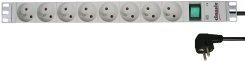 Image du produit Bachmann 19" 1U 8xUTE 1xswitch power (8 x, CEE 7/3, PECO 7/5, 2 m)