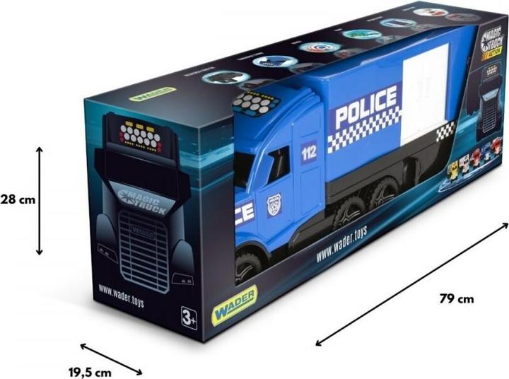 Productafbeelding Wader Magic Truck Action policja