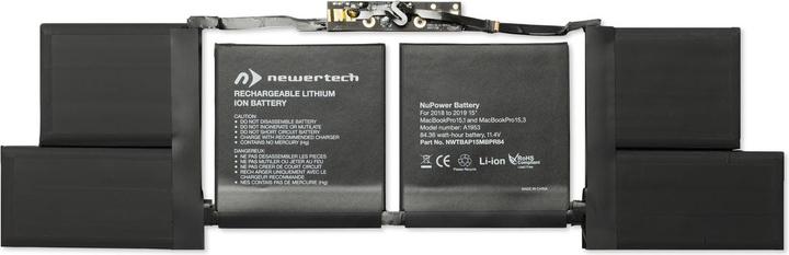 Image du produit Newertech 84W NuPower Batterie für MBP 15" (2018- 2019) (7400 mAh)