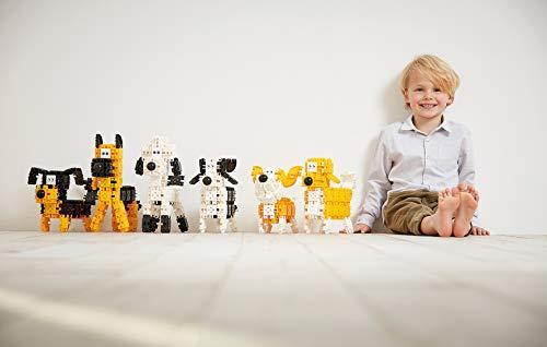 Actual product image Clics Klocki clicformers yellow & baltas friends 74 elementai