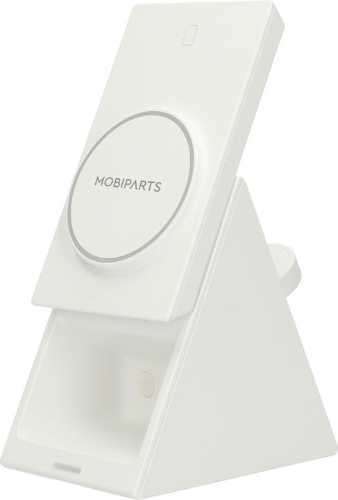 Actual product image Mobiparts Wireless 3 in 1 Charger 15W Triangle White (15 W)