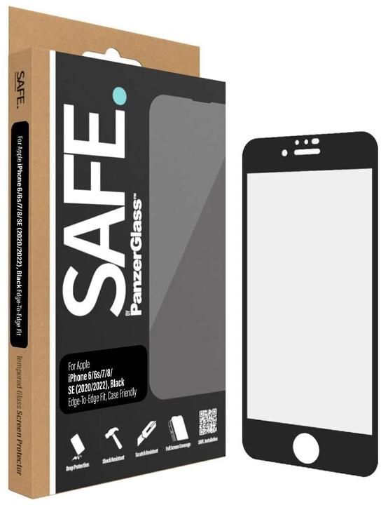 Image du produit Safe. Protection d'écran Case Friendly iPhone 6/6s/7/8/SE (2020/2022) (1 pièce(s), Apple iPhone 6s, Apple iPhone 7, Apple iPhone SE (3ème génération), Apple iPhone SE (2ème génération), Apple iPhone 6, Apple iPhone 8)