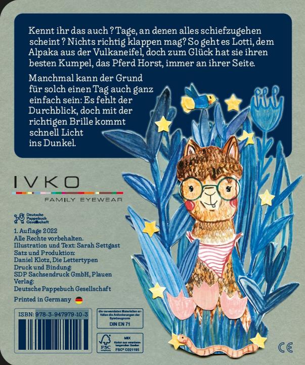 Immagine prodotto Lotti hat den Durchblick (Tedesco, Sarah Settgast, 2022)